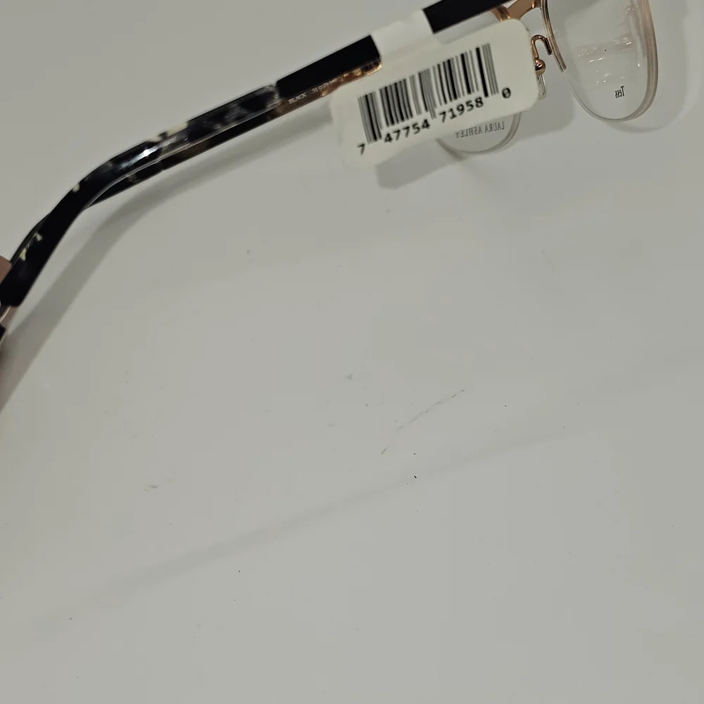 LAURA ASHLEY EYEWEAR TESS BLACK 51-20-140 RX EYEGLASSES FRAME‎
